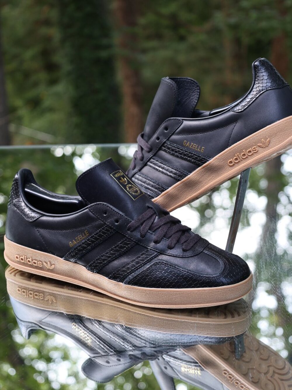 Adidas Gazelle Indoor Black Snakeskin